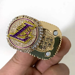 2020 Los Angeles Lakers Championship Ring JAMES (Detachable Flip-top)