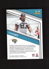 2023 Donruss Elite Status Explosion #190 Tyler Lacy Jacksonville Jaguars #/625