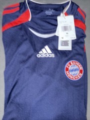 Adidas FC Bayern Munich jersey climacool Sz M Blue NWT H39911 edw53