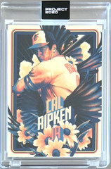 TOPPS PROJECT 2020 #136 CAL RIPKEN, JR by Artist MATT TAYLOR * ORIOLES 1982 #98T