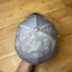 New Era 39THIRTY New York Jets Heather All Gray Grey Flex Fitted S/M Stretch Hat
