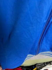 Queens Park Rangers QPR Training Jacket WIth Zipped Blue nike Mens Size M