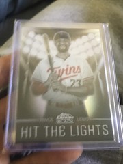 2025 Topps Chrome Black – Hit the Lights Royce Lewis #HTL-17