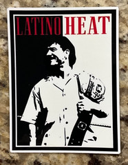 Eddie Guererro Latino Heat Custom 3&Prime; Sticker Indoor/Outdoor Mike’s Marvels