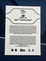 2025-26 NHL TOPPS NOW® Sticker #203 🏒 Jordan Staal 🌀 Conn Smythe Trophy Winner