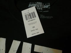 AEW Jay White « Switchblade » 2XL BRAND NEW Shirt NWOT Switch Blade NJPW Wrestling
