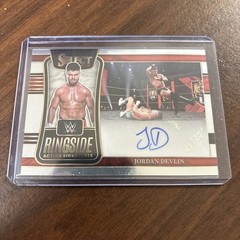 2022 Panini Select WWE – Ringside Action Signatures Jordan Devlin #RA-JDV (AU)