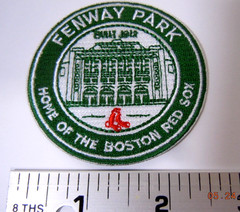 BOSTON RED SOX-FENWAY PARK Embroidered Iron-On Patch 2 1/2&Prime;