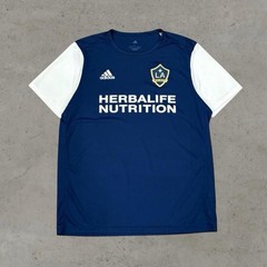 Adidas LA Galaxy Navy/White Training Jersey Men’s Size Large