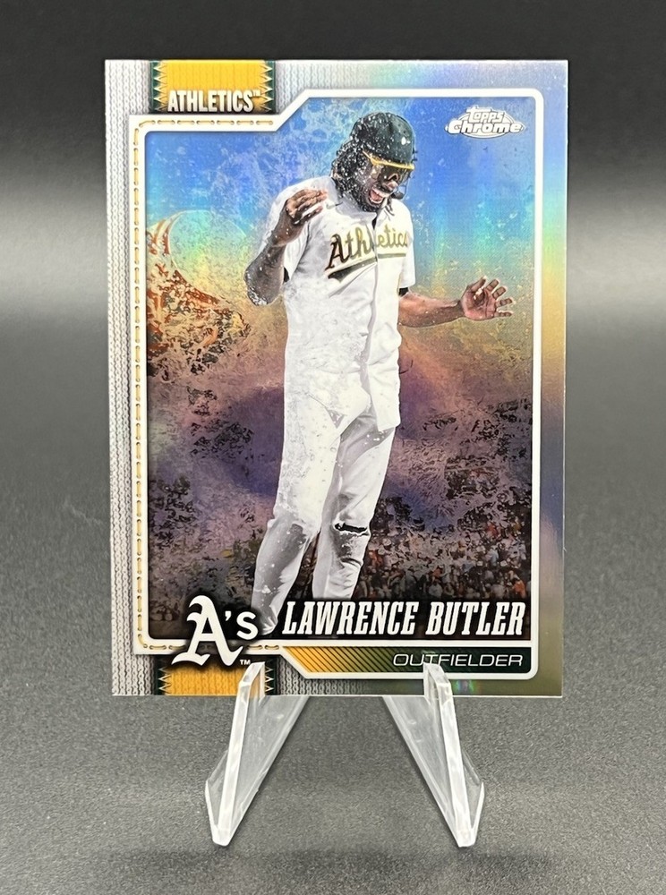 2026 Topps Chrome, Lawrence Butler, Image Variation Refractor, No. 223