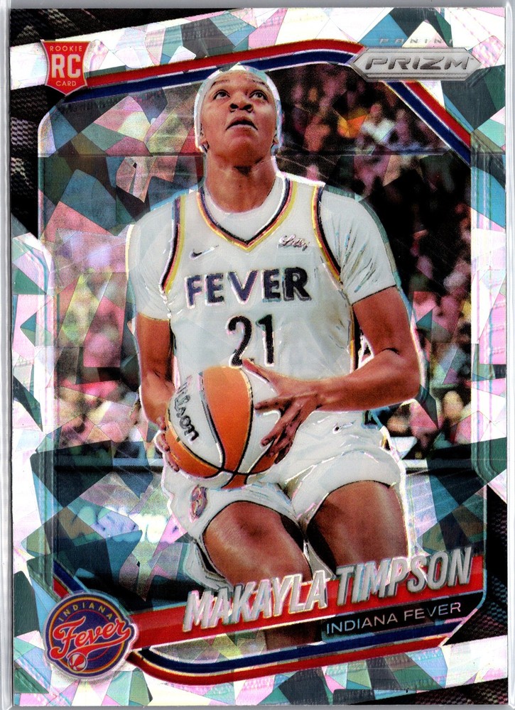 2025 Panini Prizm WNBA #14 Makayla Timpson Ice Prizms