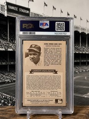 1972 Kellogg&rsquo;s Babe Ruth #6 PSA 8 NM-MT All-Time Baseball Greats NY Yankees HOF