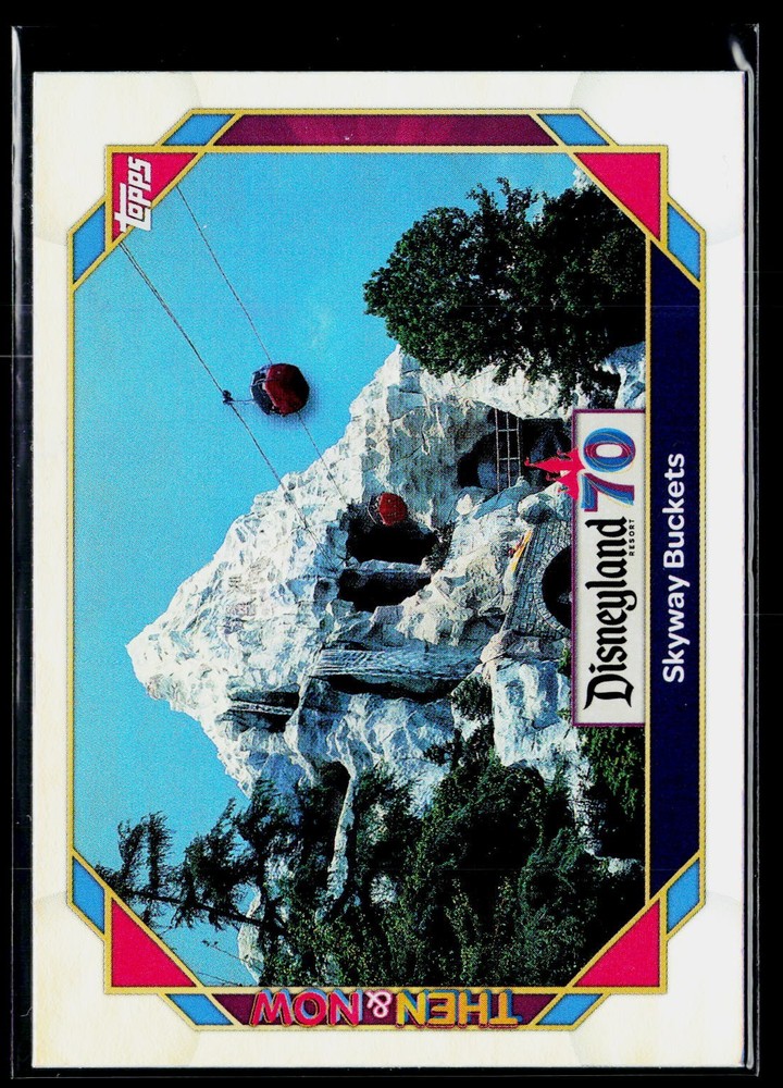 2025 Topps Disneyland 70th Anniversary #38 Skyway Buckets Foil