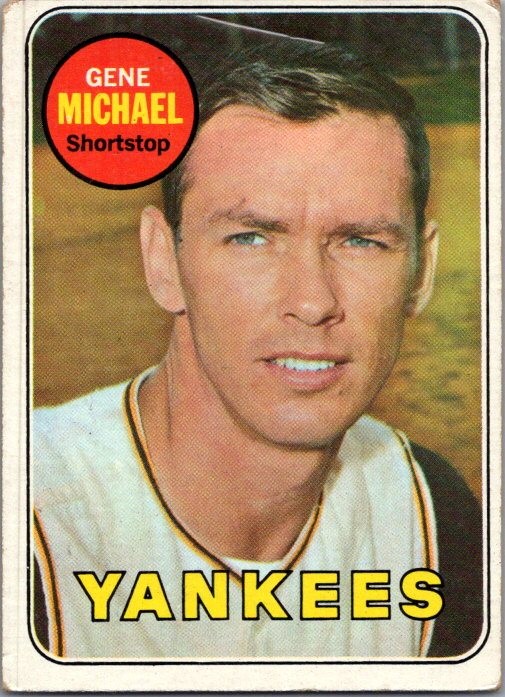 Gene Michael 1969 Topps New York Yankees