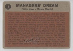1962 Topps Mickey Mantle Willie Mays Hank Aaron Elston Howard #18 HOF n8a