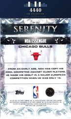 2025-26 Topps Chrome #SY-15 Noa Essengue Serenity