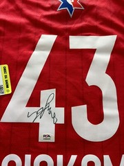 Pascal Siakam Signed Autographed 2020 NBA All Star Game Jersey Psa/Dna 1st ASG