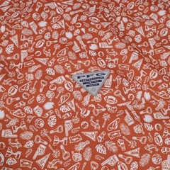 Columbia Texas Longhorns Shirt Mens 2XL Orange NCAA Football AOP Geometric Tech