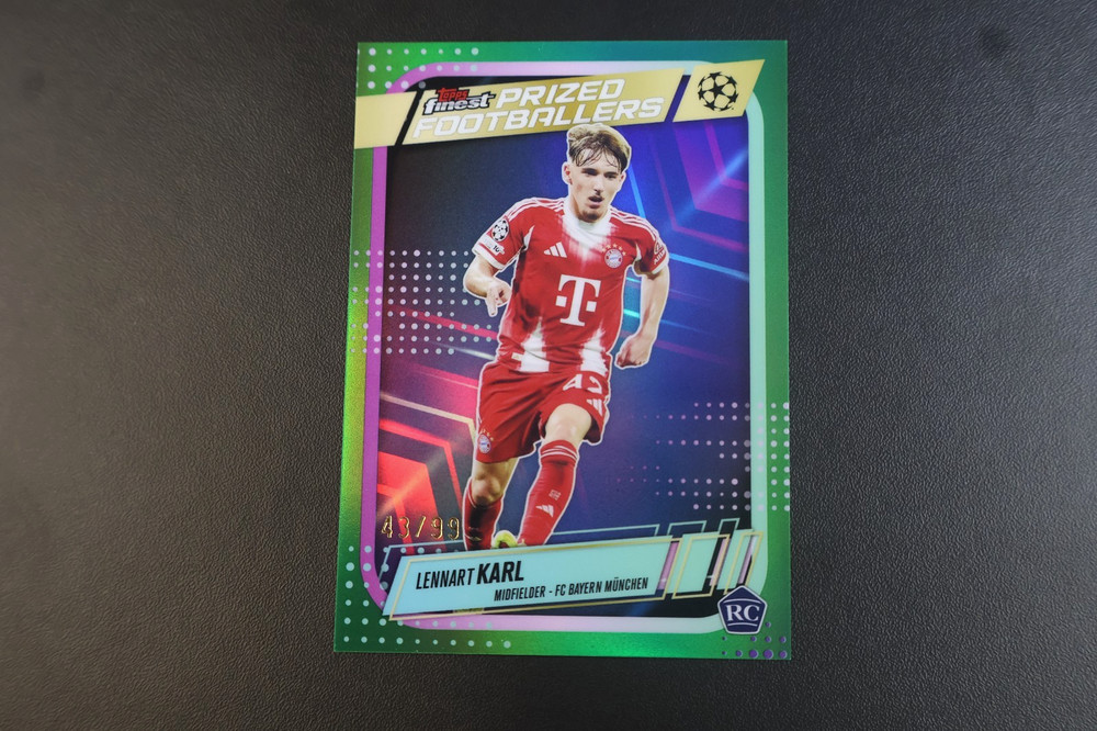 Lennart Karl 2026 Topps Finest Prized Footballers RC /99 #PF-11 Rookie