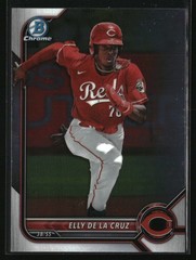 2022 Bowman Draft Chrome Elly De La Cruz #BDC-80 Cincinnati Reds
