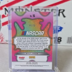 Panini 2025 Prizm Racing Groovy Kyle Larson #15 44/75 NASCAR Hendrick