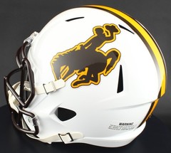 Wyoming Cowboys Riddell Speed Full Size Replica NCAA Football Helmet