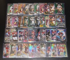 (653) San Francisco 49ers 2017-2025 Topps Refractor & Panini Prizm BULK Lot