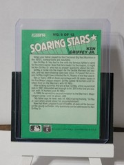 Fleer &rsquo;90 Soaring Stars Ken Griffey Jr. 6/ 12 Baseball Card (Pefectly centered)