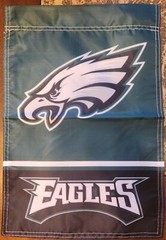 Philadelphia Eagles 12 X 18 Inches Double Sided NFL Football Garden Flag