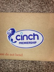 2021-2023 Cinch Premiership Sleeve Patch kids Heat Transfer