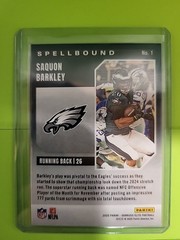 2025 Saquon Barkley Donruss Elite Spellbound GREEN Set Philadelphia Eagles
