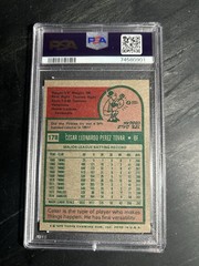 1975 Topps #178 Cesar Tovar PSA 8 Texas Rangers