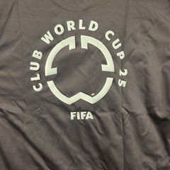 Adidas FIFA Club World Cup Medium 25 Tee Shirt 2025 Men’s Size Dark Grey