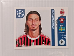 2011-12 Panini UCL Champions League AC Milan Team Lot 14 Zlatan Ibrahimovic Pato