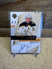 JOHN FARINACCI 2025-26 UPPER DECK ULTIMATE SIGNATURES ROOKIE RC AUTO #USR-JF