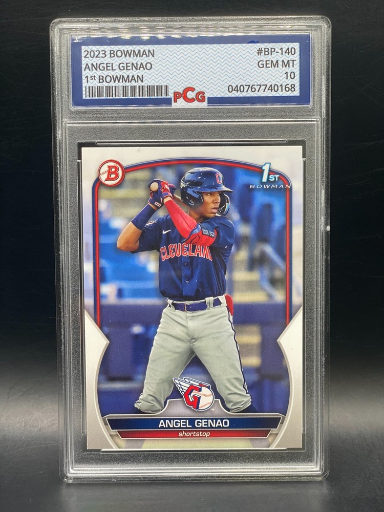 2023 Bowman ANGEL GENAO 1ST BOWMAN #BP-140 PCG 10 GEM MT