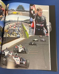 Team Penske 50th Anniversary Indianapolis 500 Book R Penske Signed with Slipcase