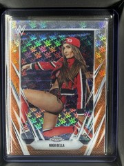 Nikki Bella Orange Logofractor Refractor /25 – 2026 Topps Chrome WWE #194 Divas