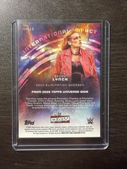 2025 Topps Universe WWE – International Impact Becky Lynch #IIM-13