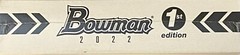2022 Bowman 1st Edition Baseball Trading Cards – Hobby Box – Factory Sealed