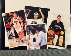 2025 UCONN HUSKIES SUE BIRD COMMEMORATIVE CARD – RETIREMENT JERSEY DAY – 12/7/25