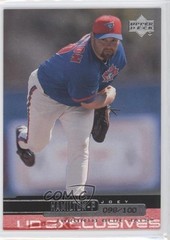 2000 Upper Deck UD Exclusives Silver 98/100 Joey Hamilton #518 0v1