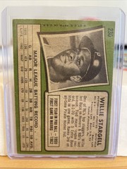 1969/1971-72/1974-1980 Topps Willie Stargells!! Pittsburgh Pirates HOF!! Ex/N-MT