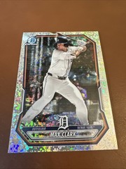 2026 Bowman Chrome – Max Clark #BCP-2 Mini Diamond Refractor – Detroit Tigers