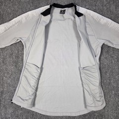 Nike AS Roma Anthem Jacket Mens Large 920062-014 Wolf Gray Platinum Black Soccer