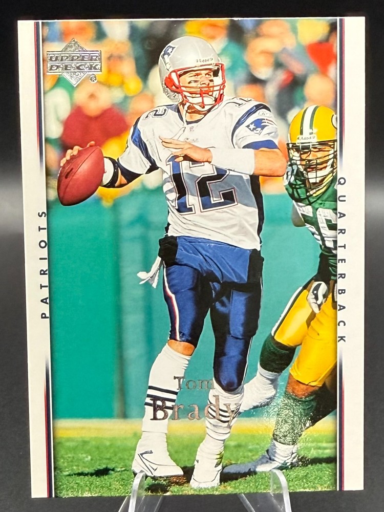 Tom Brady 2007 Upper Deck Football Card #111 – New England Patriots – 1888