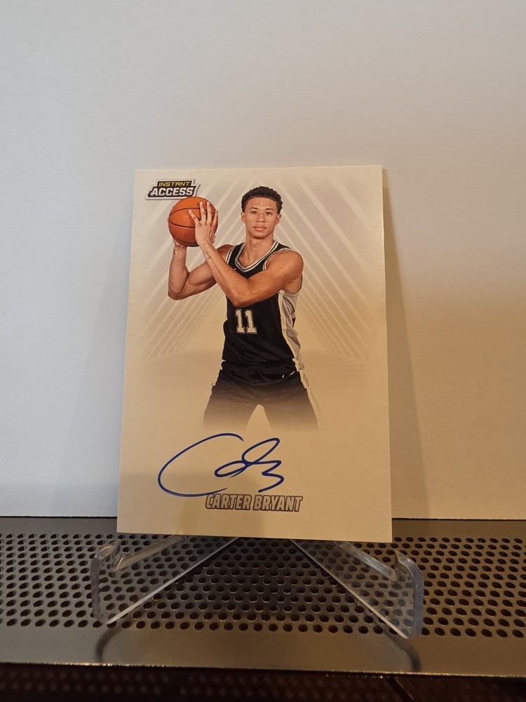 2025-26 Panini Instant Access Carter Bryant On-Card Auto