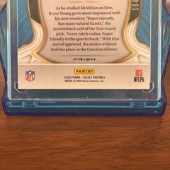 2025 Panini Select-Premier Level Tetairoa McMillan Copper Shock Prizm 584/899