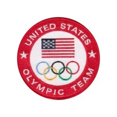 2026 Olympic Team USA Patch 100% Embroidered Patch Made In The USA