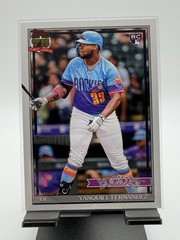 2026 Topps #T91-61 Yanquiel Fernandez 1991 Topps Baseball 35th Anniversary RC